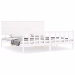 VidaXL 3193422, Blanc, 2055 mm, 2,06 m, 825 mm, 2000 x 2000 mm, 21 cm
