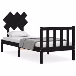 VidaXL 3193460, Noir, 1055 mm, 2,06 m, 810 mm, 1000 x 2000 mm, 21 cm