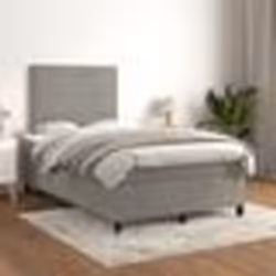 vidaXL Cadre de lit sans matelas blanc bois de pin massif - 120 x 190 cm