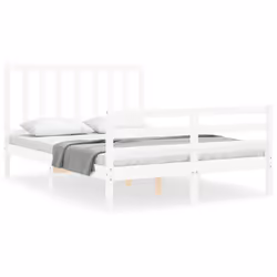 VidaXL 3193852, Blanc, 1255 mm, 2,06 m, 1000 mm, 1200 x 2000 mm, 21 cm