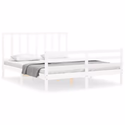 VidaXL 3193867, Blanc, 1655 mm, 2,06 m, 1000 mm, 1600 x 2000 mm, 21 cm