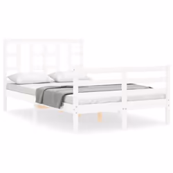 VidaXL 3193892, Blanc, 1255 mm, 195,5 cm, 1000 mm, 1200 x 1900 mm, 21 cm