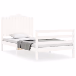 VidaXL 3194172, Blanc, 1055 mm, 2,06 m, 1100 mm, 1000 x 2000 mm, 21 cm