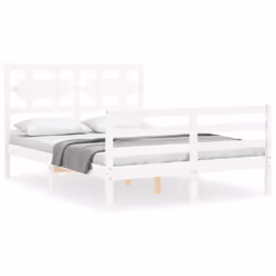VidaXL 3194412, Blanc, 1255 mm, 195,5 cm, 1000 mm, 1200 x 1900 mm, 21 cm