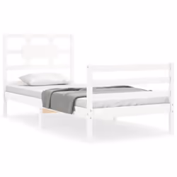 VidaXL 3194432, Blanc, 1055 mm, 2,06 m, 1000 mm, 1000 x 2000 mm, 21 cm