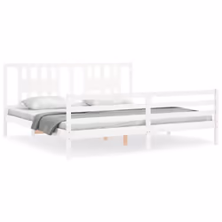VidaXL 3194592, Blanc, 2055 mm, 2,06 m, 1000 mm, 2000 x 2000 mm, 21 cm