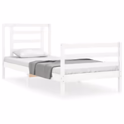 VidaXL 3194672, Blanc, 1255 mm, 195,5 cm, 1000 mm, 1200 x 1900 mm, 21 cm