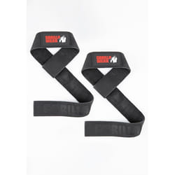 Sangles de tirage - Gorilla Wear - Leather Lifting Straps - Cuir - Noir - Taille unique