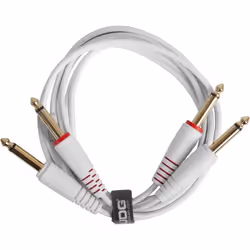 Câble Audio - UDG - 1/4 Jack - 15m - Connecteurs plaqués or - PVC multi-blindage