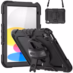 Accezz SH00063446, Apple, iPad 10.9 (2022), Noir