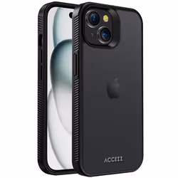 Accezz SH00065417, Apple, iPhone 15, Noir
