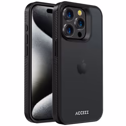 Accezz SH00065419, Apple, iPhone 15 Pro, Noir