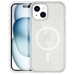 Coque Sparkle avec MagSafe iPhone 15 Paillettes Transparent imoshion