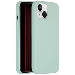 Accezz Liquid Silicone Backcover 6.1" Housse Bleu