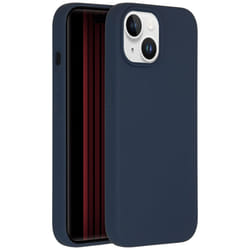 Accezz Liquid Silicone Backcover 6.1" Housse Bleu