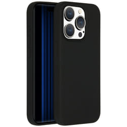 Accezz Liquid Silicone Backcover 6.1" Housse Noir