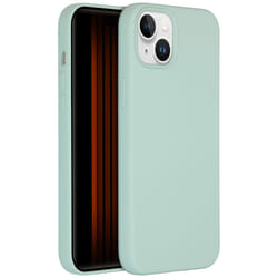 Accezz Liquid Silicone Backcover 6.7" Housse Bleu