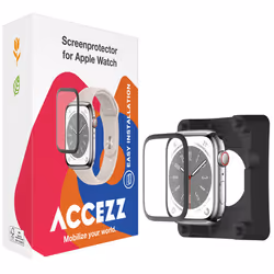 Accezz SH00071859, Protection d'écran de montre, Apple, Apple Watch 45 mm, Apple Watch 7 - 45 mm, Apple Watch 8 - 45 mm, Appl ...