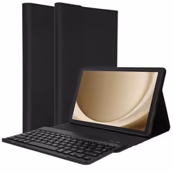 Accezz SH00069648, AZERTY, Samsung, Samsung Galaxy Tab A9 Plus, Noir, 27,9 cm (11"), Simili-cuir