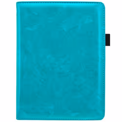 Etui portefeuille Luxe unie liseuse Kobo Aura H2O Edition 2 Turquoise imoshion