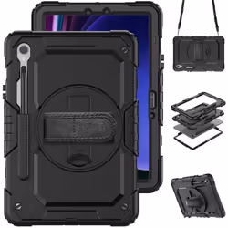 Accezz SH00067826, Samsung, Galaxy Tab S9 FE, Noir