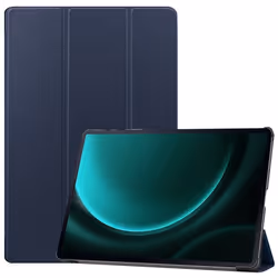 Coque tablette Trifold Samsung Tab S10 Plus / Tab S9 FE Plus / Tab S9 Plus 12.4 pouces Bleu clair imoshion