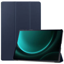 Coque tablette Trifold Samsung Tab S10 Plus / Tab S9 FE Plus / Tab S9 Plus 12.4 pouces Bleu clair imoshion