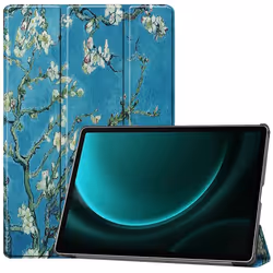 Coque tablette Design Trifold Samsung Tab S10 Plus / Tab S9 Plus / Tab S9 FE Plus Green Plant imoshion