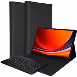 Accezz SH00065625, QWERTY, Samsung, Samsung Galaxy Tab S9 Ultra, Noir, 37,1 cm (14.6"), Plastique