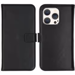Selencia SH00064300, Folio porte carte, Apple, iPhone 15 Pro, 15,5 cm (6.12"), Noir