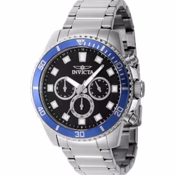 Montre bracelet Invicta Pro Diver 46052 - INVICTA - Homme - Quartz - Noir - Acier inoxydable
