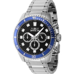 Montre bracelet Invicta Pro Diver 46052 - INVICTA - Homme - Quartz - Noir - Acier inoxydable