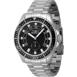 Montre - INVICTA - Pro Diver 47125 - Quartz - Homme - Noir - Etanche 20 Atm