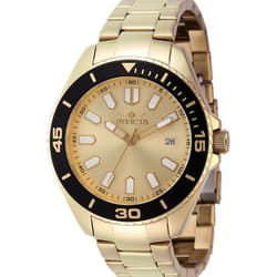 Montre - INVICTA - Pro Diver 46317 - Quartz - Acier inoxydable - 43 mm - Or