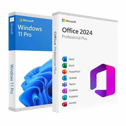 SUPER Pack Windows 11 Pro + Office 2024 Pro Plus à Télécharger pour 5 PC - Livraison Rapide 5 min Activation à vie
