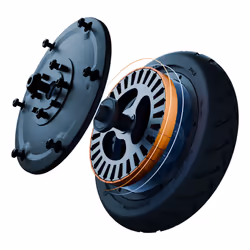 Segway C2 Lite Noir, Bleu 16 km/h - Vue supplémentaire 5