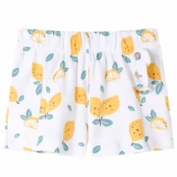 Short pour enfants écru 128 - 122-128 cm