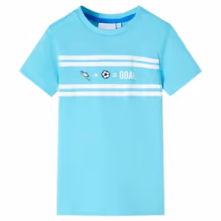 T-shirt pour enfants aqua 92/104/116/128/140
