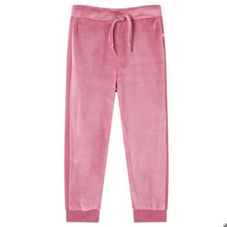 Pantalon de survêtement pour enfants framboise 92 - 18 mois