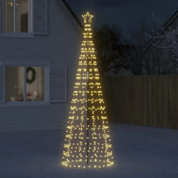 vidaXL Sapin de Noël LED 570 LED 300 cm