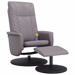 VidaXL 356519, Simili-cuir, Gris, mousse, 110 kg, 710 mm, 810 mm