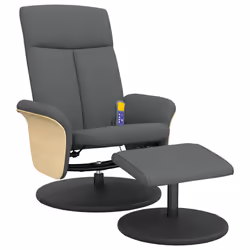 VidaXL 356543, Tissu, Gris, mousse, 110 kg, 50 cm, 55 cm