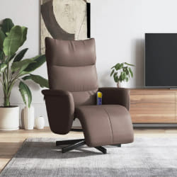 vidaXL Fauteuil de massage - Marron