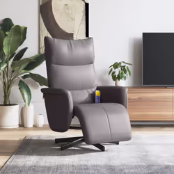 Asseyez-vous et détendez-vous dans ce fauteuil inclinable de massage très confortable ! Fonction de vibration : les 6 points ...