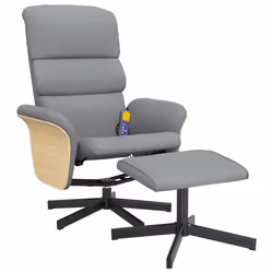 VidaXL 356622, Tissu, Gris, mousse, 110 kg, 51 cm, 55 cm