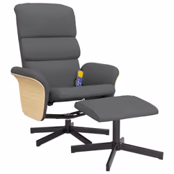 VidaXL 356623, Tissu, Gris, mousse, 110 kg, 51 cm, 55 cm