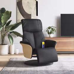 Asseyez-vous et détendez-vous dans ce fauteuil inclinable de massage très confortable ! Fonction de vibration : les 6 points  ...