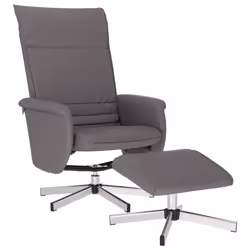 VidaXL 356647, Simili-cuir, Gris, mousse, 110 kg, 710 mm, 735 mm