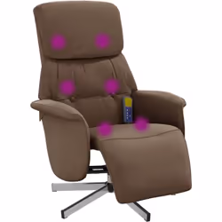 Asseyez-vous et détendez-vous dans ce fauteuil inclinable de massage très confortable ! Fonction de vibration : les 6 points ...