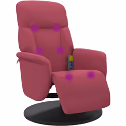 Asseyez-vous et détendez-vous dans ce fauteuil inclinable de massage très confortable ! Fonction de vibration : les 6 points  ...